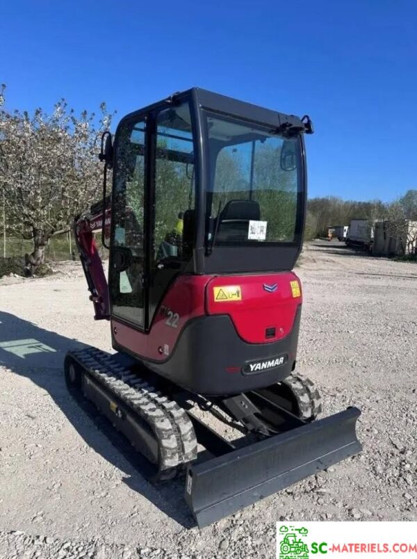 Mini pelle 7t Yanmar SV 22 – Image 4