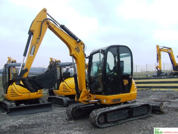 Mini pelle JCB 8055 RTS 2008 – Image 2