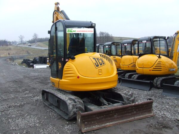 Mini pelle JCB 8055 RTS 2008